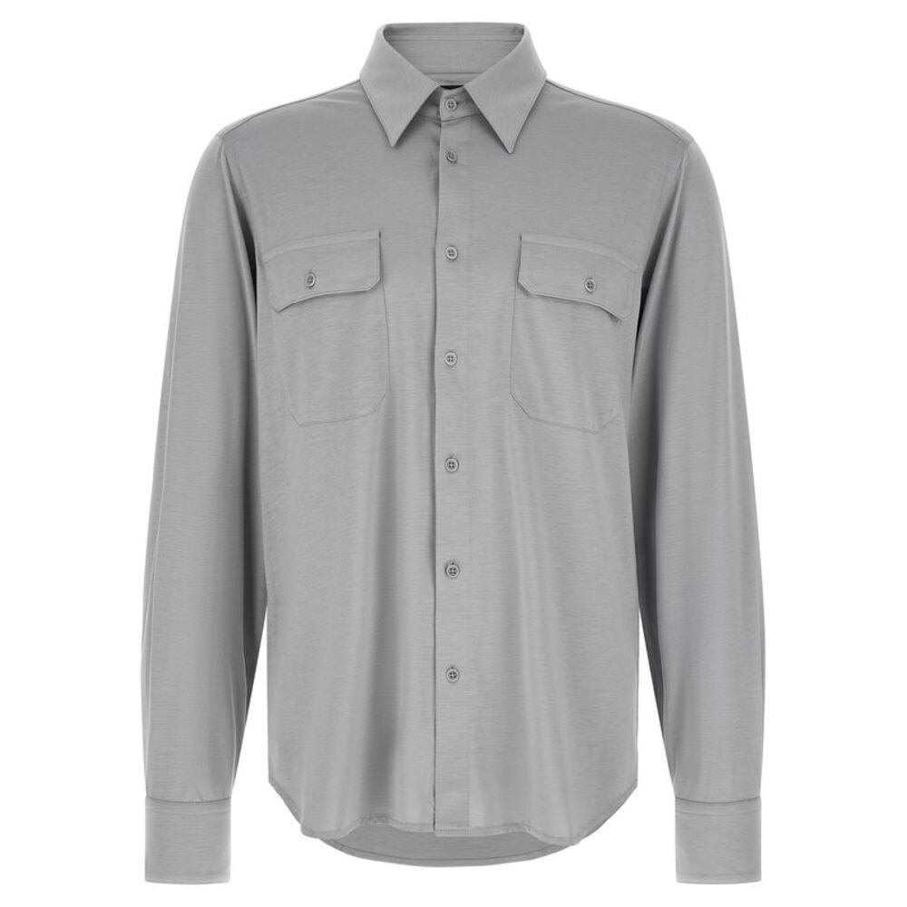 Tom Ford Men Military Shirt